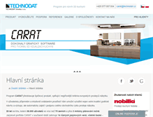 Tablet Screenshot of carat.technodat.cz